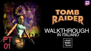 TOMB RAIDER (PS1 - 1996) TRADOTTO E DOPPIATO IN ITALIANO - PARTE 1