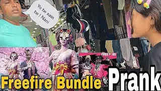 Real Life Freefire Bundle Prank ll 😜