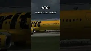 Spirit Airlines Takes-off During An Tornado 🌪 #aviation #plane #avgeek
