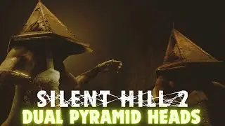 Silent Hill 2 Remake - Dual Pyramid Heads Boss Fight | HARD DIFFICULTY