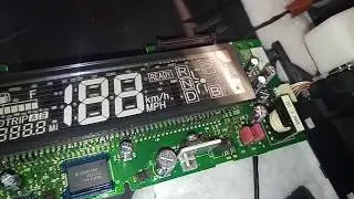 prius combo meter fixed with capacitor