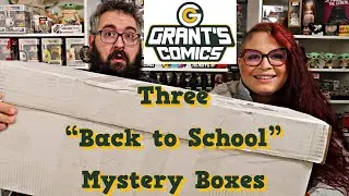 MASSIVE Grant's Comics Back To School Comic Book Mystery Box Unboxing!