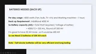 Solar Power System for Home (Understanding full System in 6 minutes)