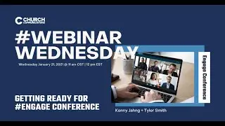 #WebinarWednesday - Getting ready for #ENGAGE conference