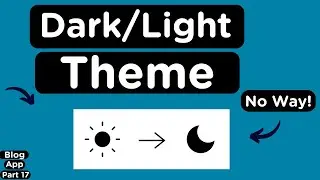 Add a Dark/Light Theme Changer for your MERN Application