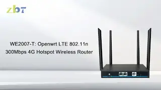 WE2007-T: Openwrt LTE 802.11n 300Mbps 4G Hotspot Wireless Router