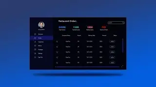 JavaFX Dashboard Dark UI [Free Source]