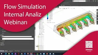 SOLIDWORKS Flow Simulation Internal Analiz Webinarı | SOLIDWORKS Analiz Uygulamaları