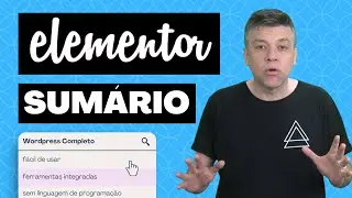 Como utilizar o Bloco de Sumário usando WordPress, Elementor e Woocommerce