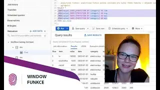 Úvod do SQL analytických funkcí - Window funkce