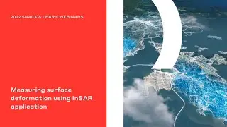 Measuring Surface Deformation Using InSAR Application