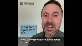 it doesn't agree with me [meaning/examples]