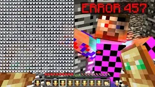 How much ARMOR will PROTECT you from all ERROR Creepypasta mobs in minecraft? part 8