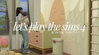 first full day with the family — growing together. (sims 4 let’s play)