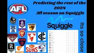 Predicting the Last Rounds Of One Of the Most Tight AFL Ladders in AFL History.