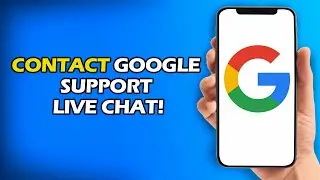 How To Contact Google Support LIVE CHAT! ( QUICK TUTORIAL 2023 )