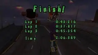 Crazy Frog Racer - East Park Beach: 2:06 Old WR