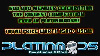 500.000 Member Celebration - The Biggest Competition Ever!!! Total Prize Worth 1500+ USD!!