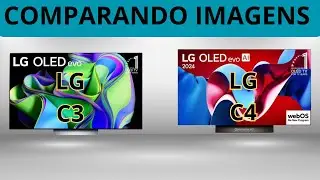 {{COMPARANDO IMAGENS}} 📺 DAS SMART TV'S LG C3 VS C4