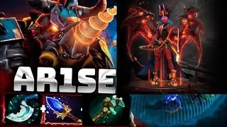 Ar1se Magnus Hard Games Hard Plays And Pog Qop Dota 2 Highlights !!