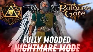 Baldur's Gate 3 FULLY MODDED NIGHTMARE HONOUR MODE | PERMADEATH | PART 14 | (PC 2024)