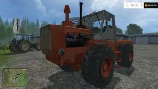 Farming Simulator 2015. Мод: Трактор ХТЗ Т-150К. (Ссылка в описании)