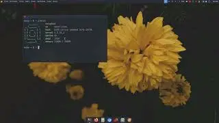 xfce rice with hud/global menu