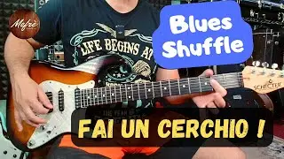 Suonare la RITMICA Blues SHUFFLE da PRO - Spiegata FACILE!