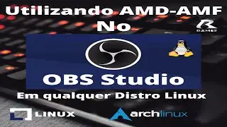 OBS Studio with amd-amf on any Linux distribution.
