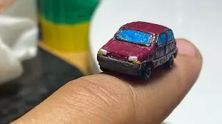 Renault 5 из пластилина