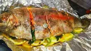 Форель в духовке! 🐟🐟🐟