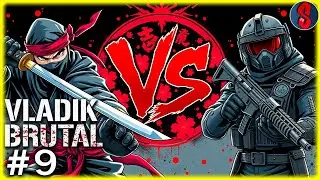 Un Ninja Vs Mes Flingues (BOSS) | Vladik Brutal #9 (gameplay fr)