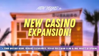 Fontainebleau High Roller Suite, Another Casino Expansion, NHL Draft & A New Vegas Vending Machine!