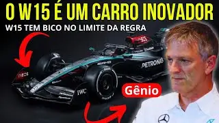 Mercedes inova com bico no limite da regra
