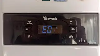 Baymak Duotec Compact E01 arızası nedir ? | Baymak kombi arızaları
