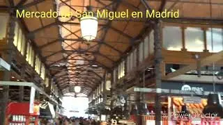 Tapas en el mercado de San Miguel de Madrid