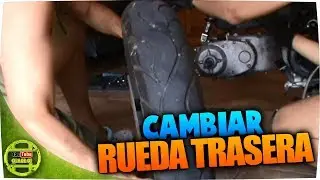 Cambiar RUEDA TRASERA Kymco Agility City 125 | Olbap_01