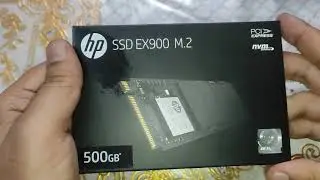 HP EX900 M 2 500GB PCIe NVMe Internal SSD unboxing #hp #ssd #nvme #unboxing #ex900 #pcle #500gb