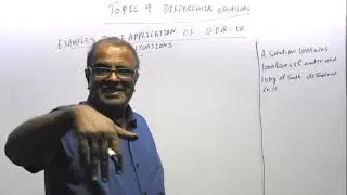 VIDEO -154: TOPIC 9: MATHEMATICAL MODELLING USING FIRST ORDER VARIABLES SEPARABLE DIFF EQNS SET 1
