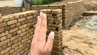 Correct method of joint making in brick masonry wall and RCC Column in house construction