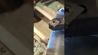 cbn shaper insert experiment, fail