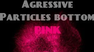 Pink Agressive Particles Bottom Overlay 60FPS [FREE DOWNLOAD] - Sony Vegas & After Effects