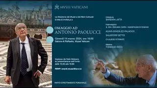 Omaggio ad Antonio Paolucci