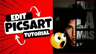 PICSART TUTORIAL // EDIT con LETRAS