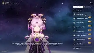 Fu Xuan Voice Lines Japanese Honkai Star Rail