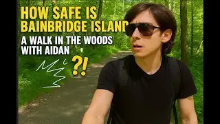 Is walking in the park alone STILL SAFE?  Aidan Gallagher laughs at danger!!!