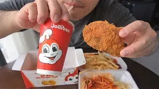 JOLLIBEE Asmr *SAVAGE EATING