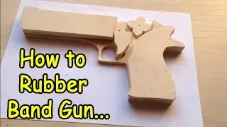 How to Amazing Rubber Band  Gun | Amazing Rubber Band  Gun