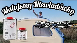 #191  Malujemy Przyczepę Kempingową Niewiadów !!! Farba Sigmadur 550 !!!