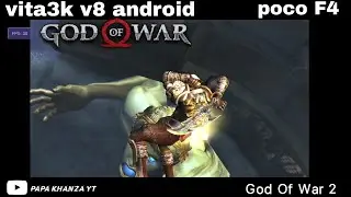 God Of War 2 Vita3k V8 Android 30fps Poco F4